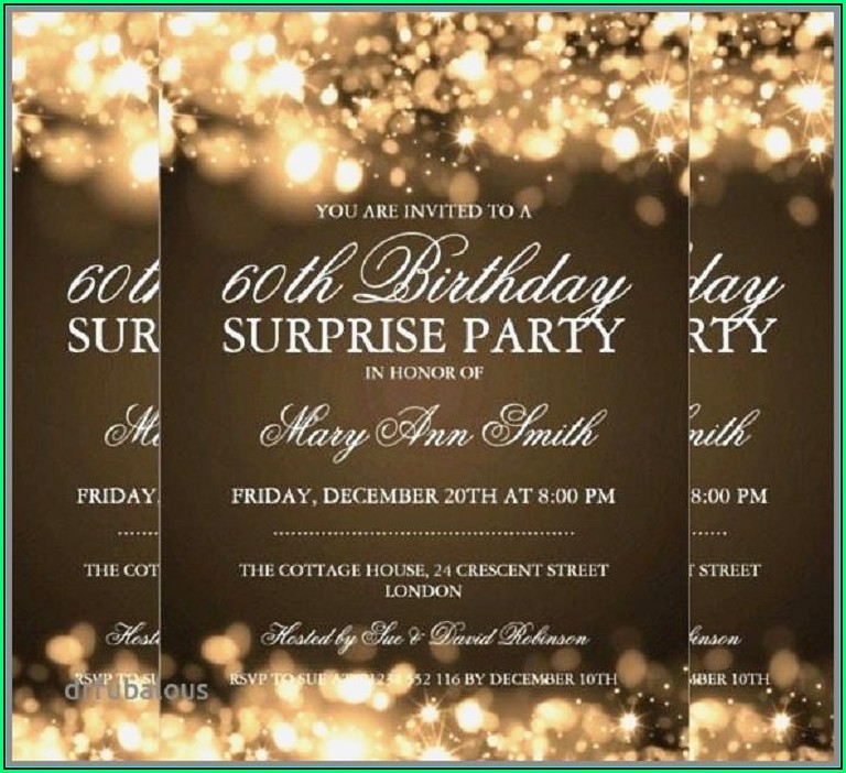 Party Invitation Template Free Download