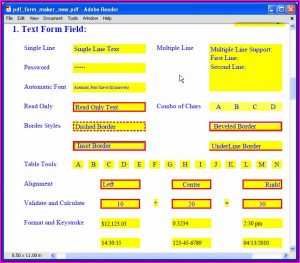 Pdf Fillable Form Maker Free