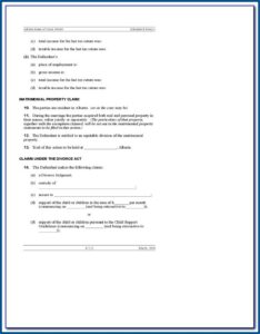 Printable Divorce Forms Michigan