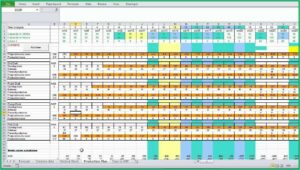 Production Planning Template Excel