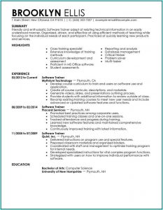 Professional Resume Writing Training