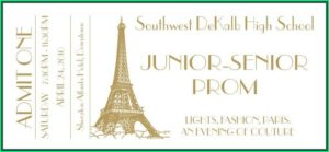 Prom Ticket Template