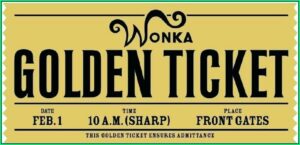 Prom Ticket Template Word