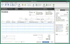 Quickbooks Invoice Template Docx
