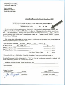 Quit Claim Deed Sample Filled Out