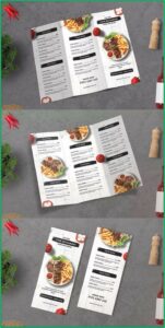 Restaurant Menu Design Templates Psd