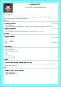 Resume Builder Free Download App