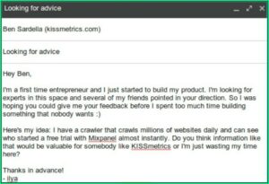 Resume Cold Call Email Template