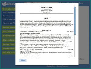 Resume Creator For Mac