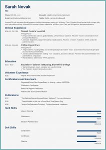 Resume For Student Nurses Template