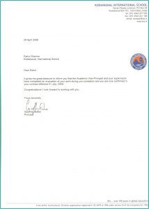 Resume Format For Teachers With Experience