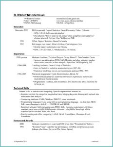 Resume Template For College Students Free Download