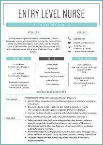 Resume Template For Nursing