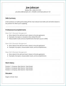 Resume Template For Pages Mac Free