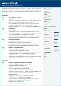 Resume Template Software Download