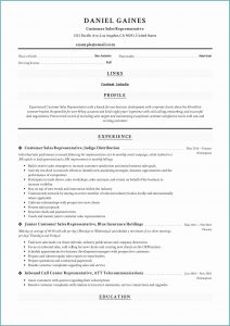 Resume Templates For Sales
