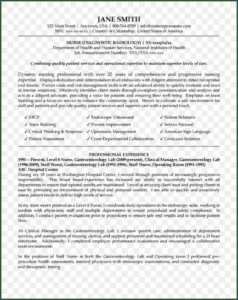Resumes For Registered Nurses Medical Surgical