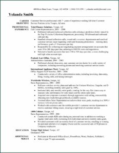 Retail Customer Service Resume Samples Free