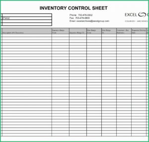 Retail Inventory Tracker Excel Template