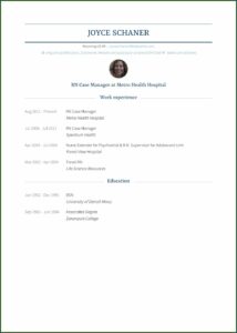 Rn Resume Samples Templates