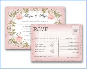Rsvp Means In Wedding Cards