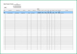 Sales Call Tracking Template
