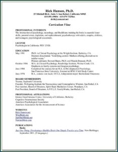 Sample Copy Of A Good Resume