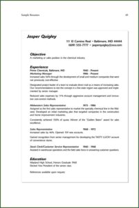 Sample Cover Letters For Resumes