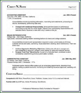 Sample Resume For Medical Insurance Billing And Coding