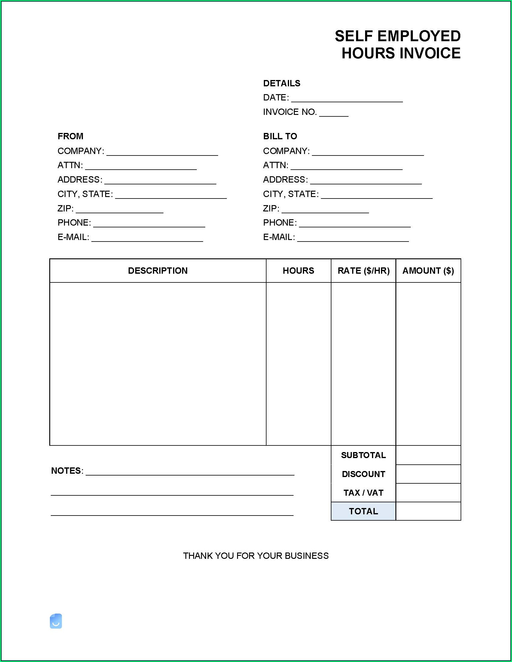 self employed invoice template uk word template 1 resume examples