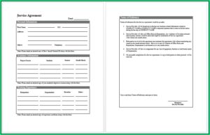 Service Contract Template Microsoft Word