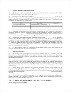 Service Contract Template Word Free