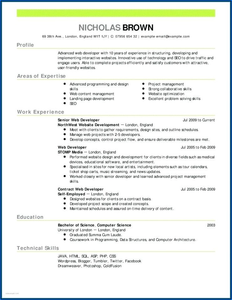 Simple Investment Contract Template Word