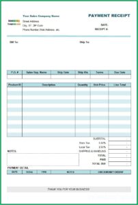 Simple Invoice Template Open Office