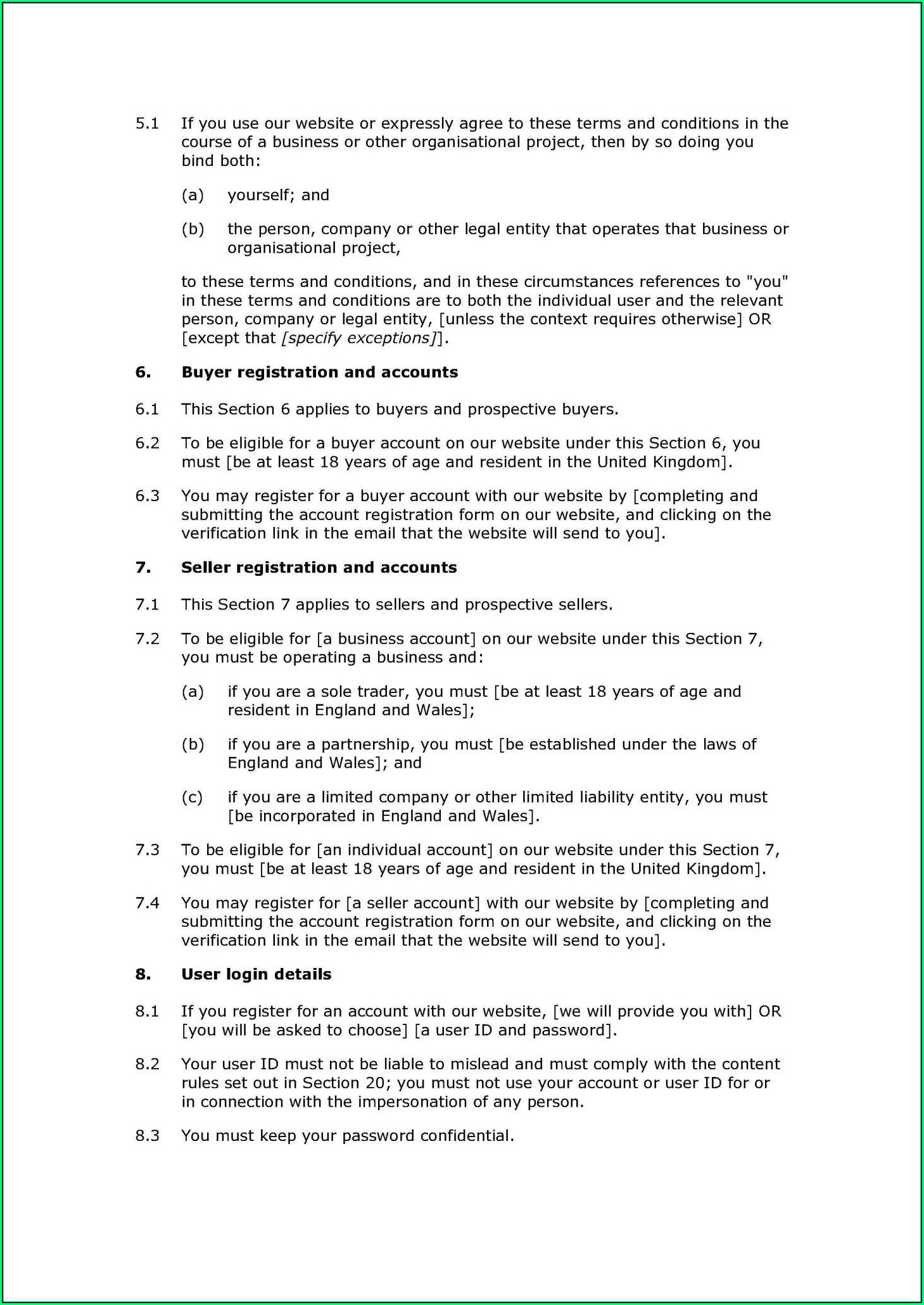 Simple Stock Purchase Agreement Template