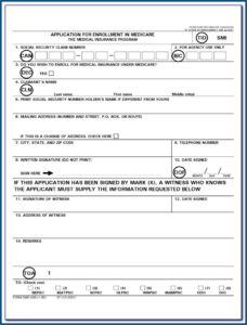 Social Security Medicare Part B Forms
