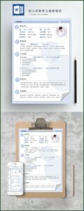 Software Resume Template