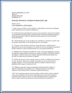 State Of Ohio Durable Power Of Attorney For Health Care Form