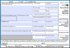 State Of Ohio Form 1099 G