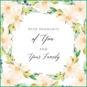 Sympathy Card Template Free