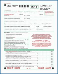 Tax Ez Form 2018