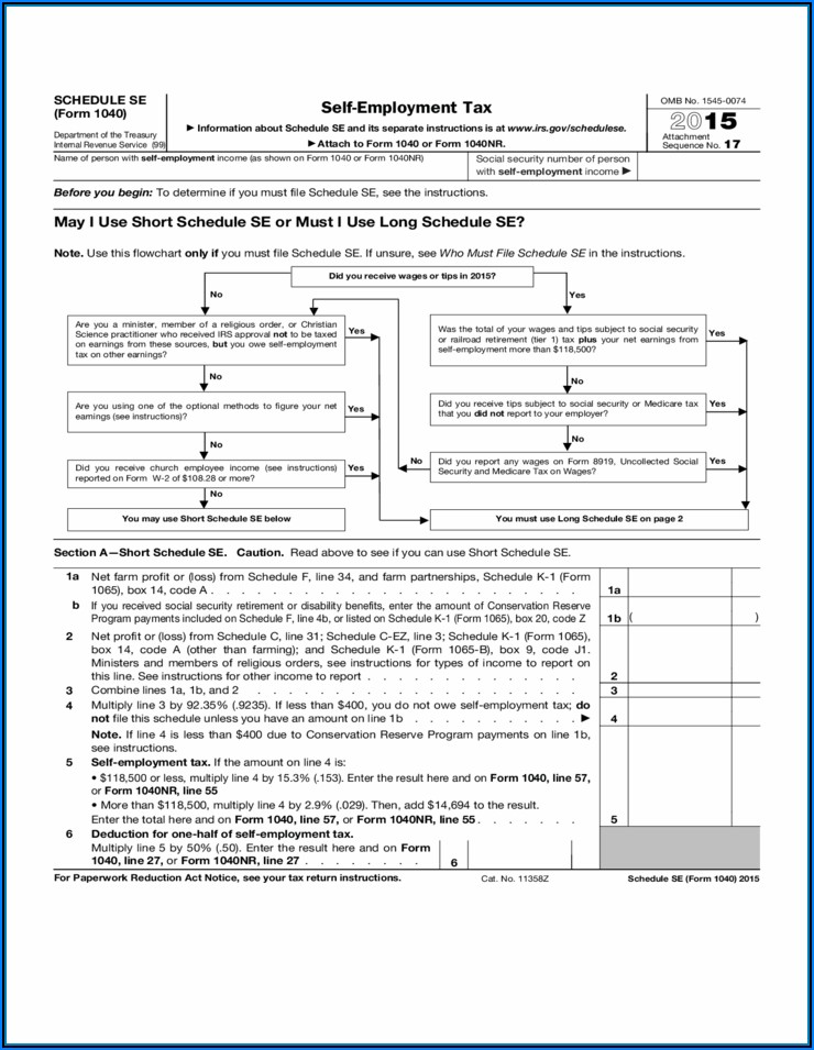 Tax Form 1040 Schedule 1
