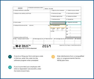 Tax Form W2 Box 12