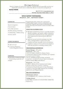 Teacher Resume Template Microsoft Word Free