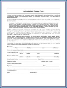Tenant Background Check Authorization Form