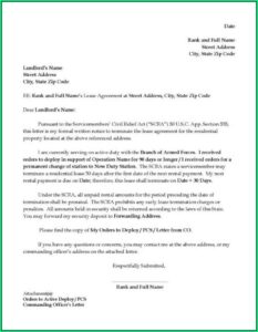 Termination Of Tenancy Agreement Template