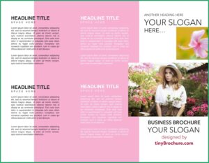 Tri Fold Brochure Template Powerpoint