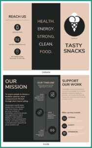 Tri Fold Pamphlet Template