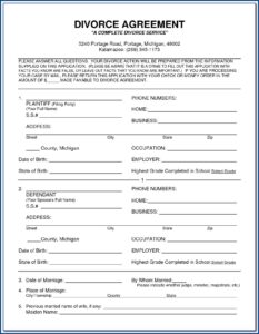 Uncontested Divorce Forms Colorado