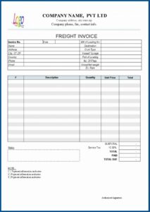Ups Freight Bill Of Lading Form